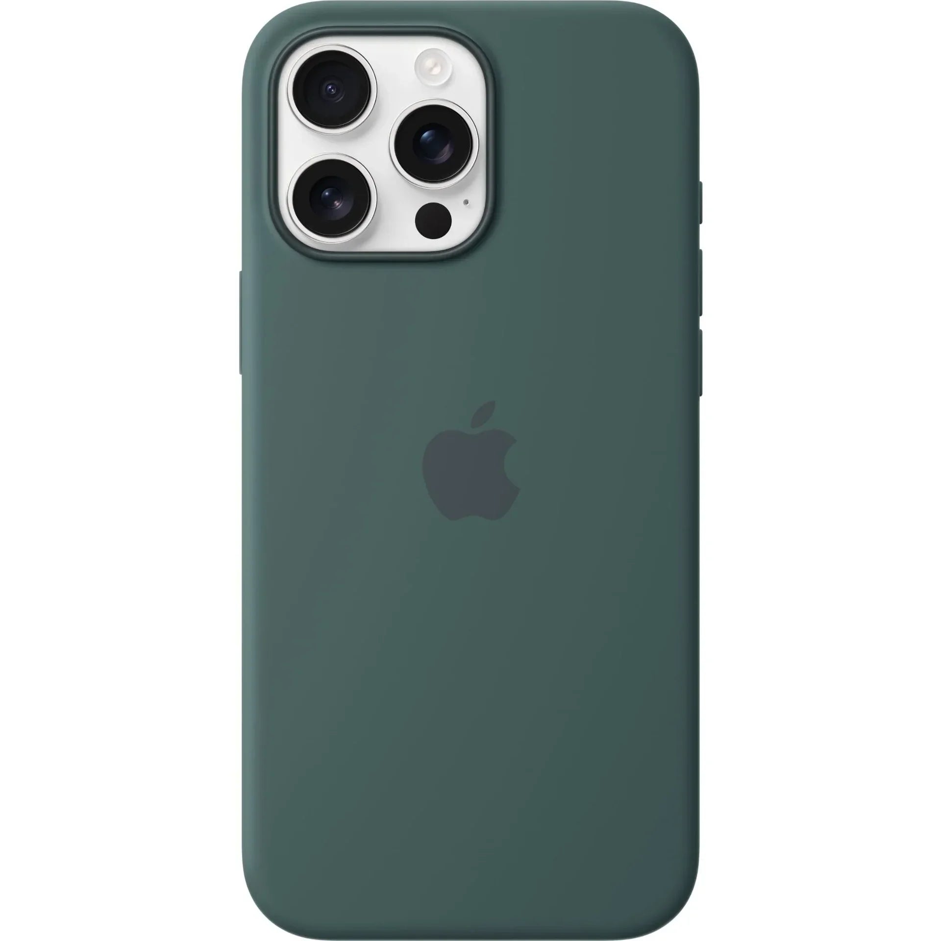 Apple iPhone 16 Pro Max Silicone Case with MagSafe - Lake Green - Tashqila Apple iPhone 16 Pro Max Silicone Case with MagSafe - Lake Green - Tashqila